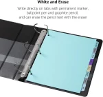 Amazon Basic Index 5 Strings Plastic Binder Dividers Writable Multicolor Tabs 1 Set - Image 7