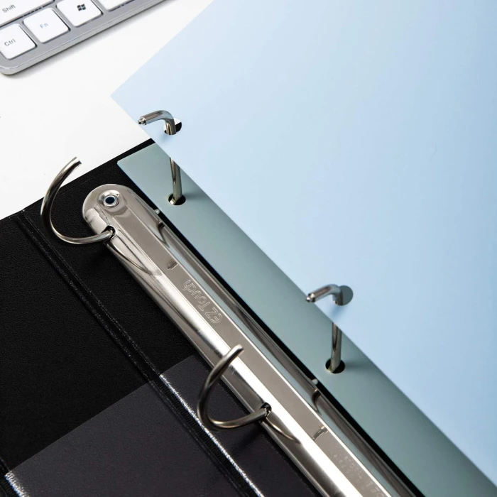 Amazon Basic Index 5 Strings Plastic Binder Dividers Writable Multicolor Tabs 1 Set - Image 4