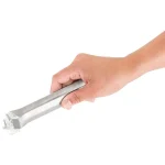 Stainless Steel Set of 2 Ice Tongs 6 Inches long with good points on both side to hold ice cube firmly