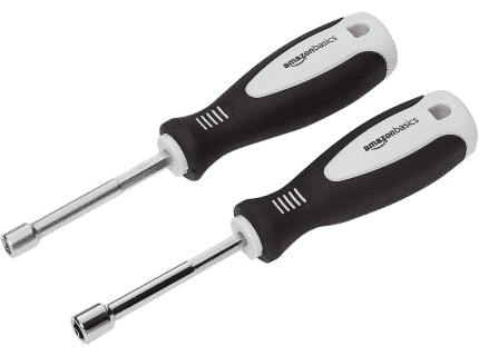 Amazon Basics 2-Piece Nut Driver Set - 1/4" and 5/16"