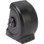 PerGar 3 in 1 Alarm Clock Radio, Digital Alarm Clock with Bluetooth Speaker, ABS Alarm Clock with Wireless Charging for Bedside,FM Radio Bluetooth Speaker with Mobile Phone Holder for Bedroom,(Black) - Image 7