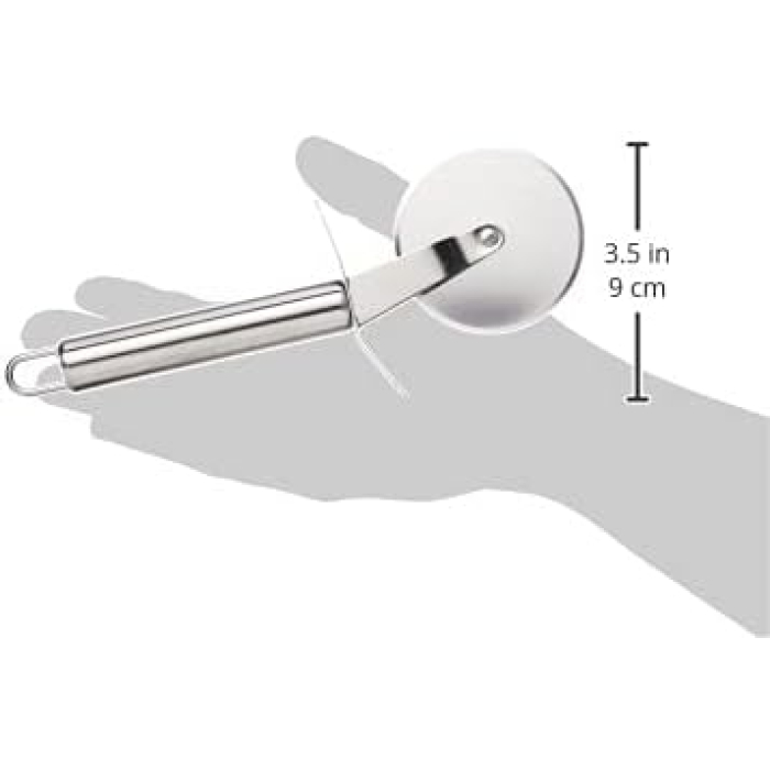 Chef Aid Pizza Cutter, Silver - Image 3