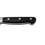 Winco KFP-85 8" Chef Knife w/ Forged Carbon German Steel, 1 Piece Full Tang, Short Bolster, POM Handle - Image 3