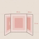 Three District Heating Leg Heater, Foldable Keep Legs Warm, Do You at Home at Your Desk Or in The Bedroom And Switch,1 - Image 4