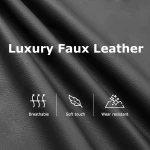 vidaXL Swivel Recliner with Ottoman Brown Faux Suede Leather - Image 8