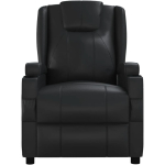 vidaXL Massage Chair, Adjustable Electric Recliner Chair with Reclining Function, Vibration Function, TV Chair, Recliner Chair, Black Faux Leather - Image 5