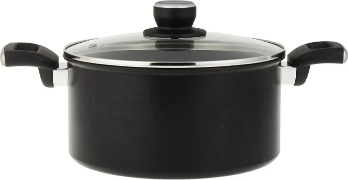 TEFAL Cooking Pot | UNLIMITED Stew Pot 24 cm with Lid | easy cleaning non stick coating thermo signal™ healthy safe induction | Made in France | 2 Years... - Image 2