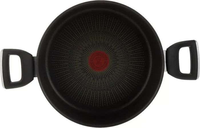 TEFAL Cooking Pot | UNLIMITED Stew Pot 24 cm with Lid | easy cleaning non stick coating thermo signal™ healthy safe induction | Made in France | 2 Years... - Image 3