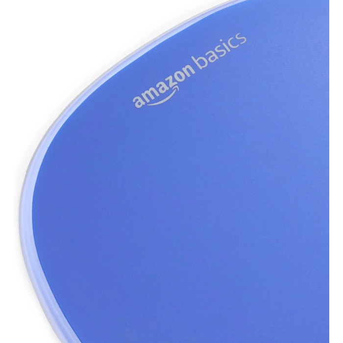 Amazon Basics Rectangular Mouse Pad with Gel Crystal Wrist Rest, Blue, 27.4 cm x 21.6 cm x 3 cm - Image 7