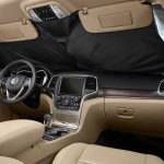 Amazon Basics Plastic Car Windshield Sun Shade| Large - Image 5