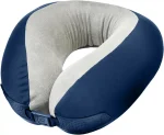 Go Travel Deluxe Roll & Pack Memory Form Travel Sleep Neck Pillow w/ Carry pouch