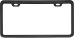 Amazon Basics 12.5" x 6.4" Black Matt Aluminium 2 Hole License Plate Frame - Image 3