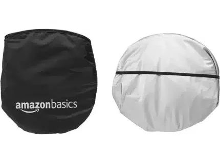 Amazon Basics Plastic Car Windshield Sun Shade| Large