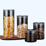 Storage Tank, Sealed Container, Glass Sealed Storage Bottle, Glass Sealed Bottle, Coffee Beans, Storage Container, Vacuum, Coffee, Tea, Sugar, Nori, Storage Container, Glass Canister, Airtight, Food
