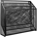 Amazonbasics 3 - Tier File Organizer, Black Mesh