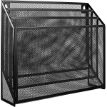 Amazonbasics 3 - Tier File Organizer, Black Mesh