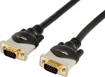 Amazon Basics VGA to VGA Cable, 10 Feet, 3 Meters, Black