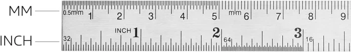 Amazon Basics 6-Inch Stainless Steel Ruler, 4-Pack, Chrome - Image 5
