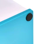 Amazon Basics Sticky Note Holder - Blue and White - Image 4