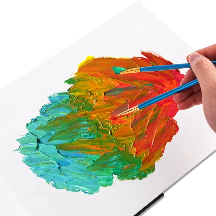 Amazon Basics Palette Pad, 9"x12" Tape Bound, 40 Sheets, 3 Pack - Image 4