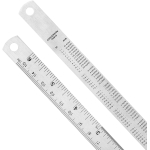 Amazon Basics 6-Inch Stainless Steel Ruler, 4-Pack, Chrome - Image 4