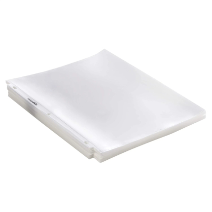 Amazon Basics Heavy Duty Sheet Protectors for Page Storage, Clear, 100 Pack