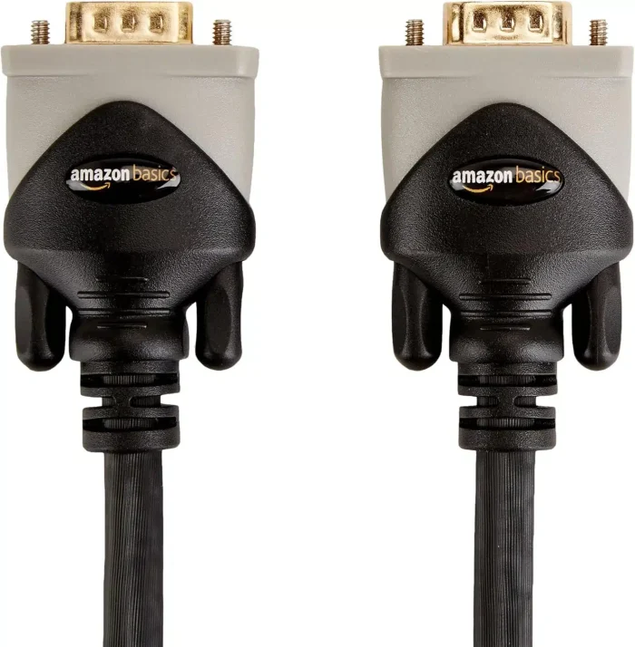 Amazon Basics VGA to VGA Cable, 10 Feet, 3 Meters, Black - Image 3