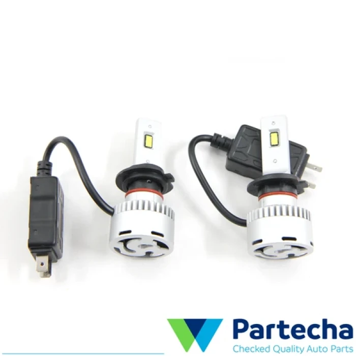 Headlamp H7 LED bulbs SET LS H7W CSP 8000LM L6 Color 6500K - Image 2