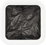 TOWNEW Pack of 6 Garbage Rings (125 Bags Approximately), Polyethylene, White, 6 Packs - Image 4