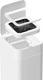 TOWNEW Pack of 6 Garbage Rings (125 Bags Approximately), Polyethylene, White, 6 Packs - Image 6