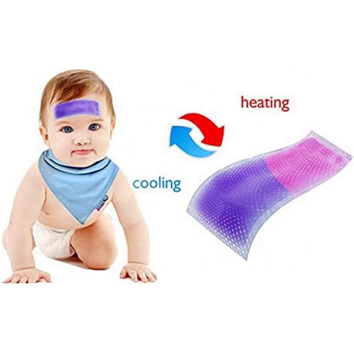 Enokon Baby Fever Cooling Pad - Fever Cooling Patch, Gel Cooling Pad for Forehead, Cool Fever Pad for Kids, Babies, Adults, Relief Strip for Headaches, Fatigue, Sunstroke - 4 Pcs - Image 4