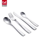 C&E 20-Piece Stainless Steel Cutlery Set – Timeless Elegance for Every Meal