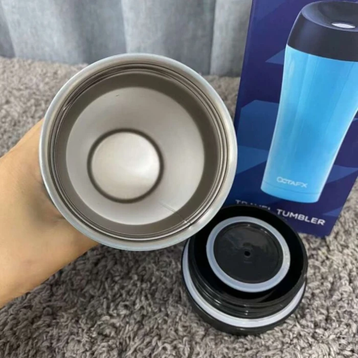 OCTAFX Travel Tumbler – 450ml | Leak-Proof & Stylish - Image 3