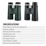 SPOTR® 12x42 HD Binoculars - Image 4