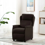 VidaXL Massage Recliner Fabric Electric Sofa TV Chair Furniture Multi Colors