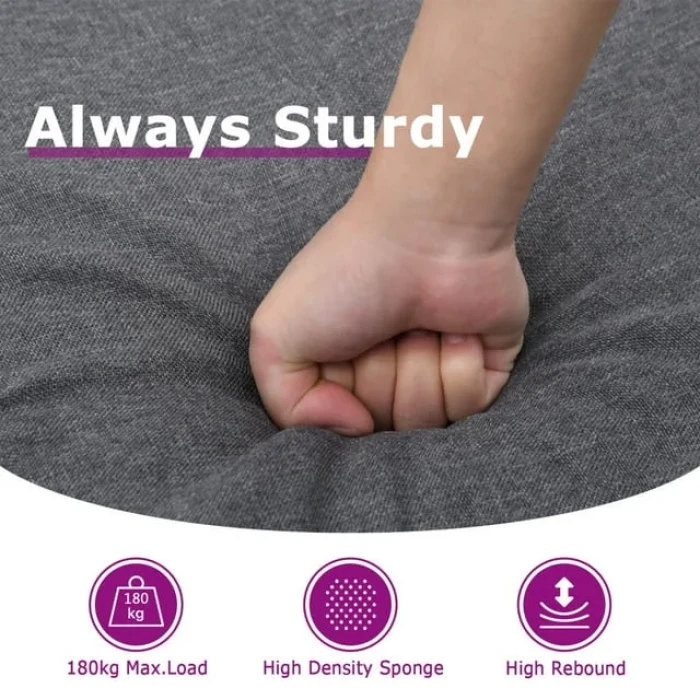 vidaXL Power Lift Recliner Electric Lift Chair for Home Theater Cinema Fabric - Image 3