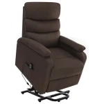 vidaXL Power Lift Recliner Electric Lift Chair for Home Theater Cinema Fabric