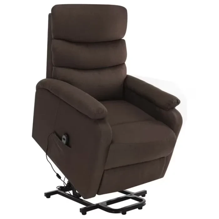 vidaXL Power Lift Recliner Electric Lift Chair for Home Theater Cinema Fabric - Image 5