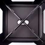 Amazon Basics Metal Bar Stools - 30-Inch, Set of 4, Black - Image 5