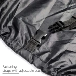 Amazon Basics Weatherproof Standard ATV Cover - 150D Oxford, ATVs up to 102", Black - Image 6