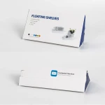 OAPRIRE Acrylic Floating Wall Shelves Set of 2, Damage-Free Expand Wall Space, Black Small Wall Shelf for Smart Speaker, Action Figures, Monitor with Cable Clips, Stick on, No Drill - Image 5