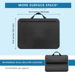 LAPGEAR Compact Lap Desk - Fits up to 15 Inch Laptops - Black - Style No. 43108 - Image 5