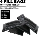 NAIZEA Adjustable Weight Sled Trainer, Sandbag Sled Trainer Resistance Sled Trainer for Sprinter Speed Training Indoor with 4 Weight Sandbags Brand: NAIZEA - Image 5