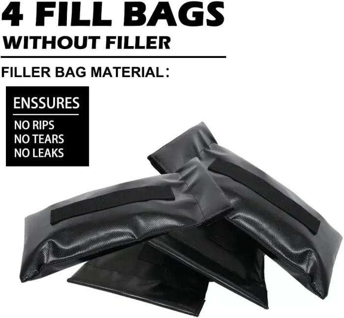 NAIZEA Adjustable Weight Sled Trainer, Sandbag Sled Trainer Resistance Sled Trainer for Sprinter Speed Training Indoor with 4 Weight Sandbags Brand: NAIZEA - Image 5