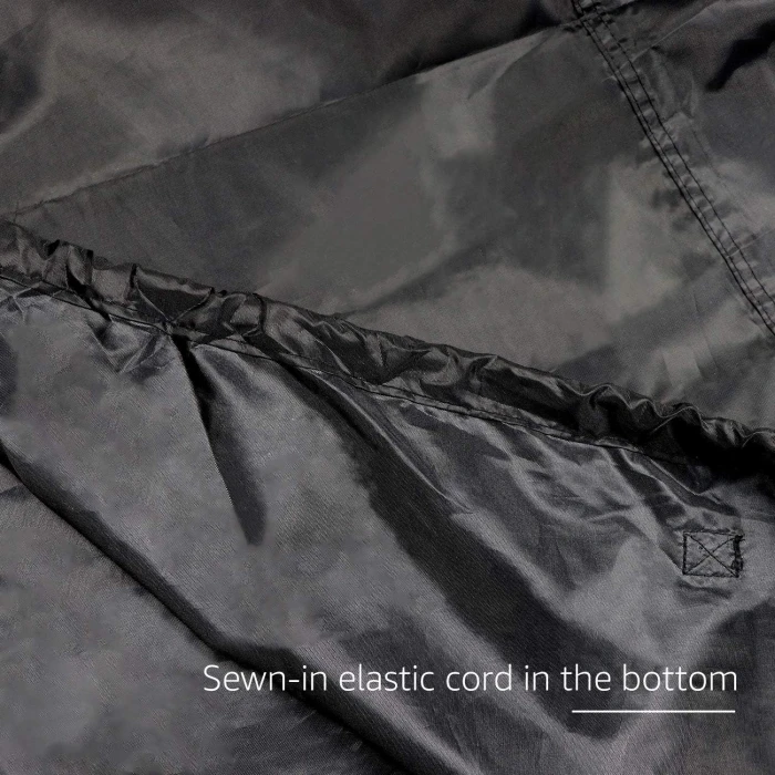 Amazon Basics Weatherproof Standard ATV Cover - 150D Oxford, ATVs up to 102", Black - Image 4