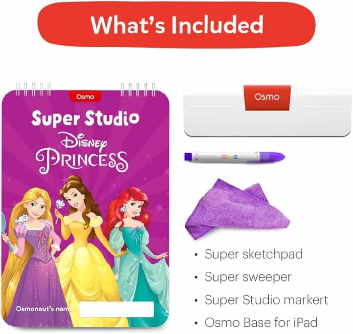 Osmo - Super Studio Disney Princess Starter Kit for iPad - Image 4