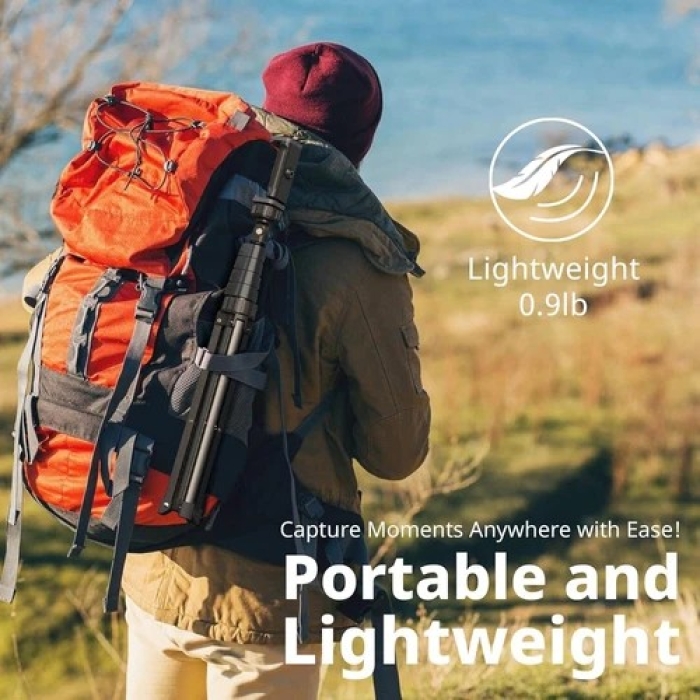 UBeesize 62" Phone Tripod & Selfie Stick Camera Tripod Stand With a Remote. - Image 3