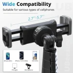 UBeesize 62" Phone Tripod & Selfie Stick Camera Tripod Stand With a Remote. - Image 5