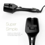 xtava Black Magic Automatic Hair Curler Ceramic Tourmaline Auto Shut Off Dual Voltage Travel Case - Image 4