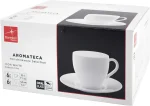 Bormioli Rocco Aromateca 766825 Set of 6 Cups Opal Glass, White, 22 cl - Image 2